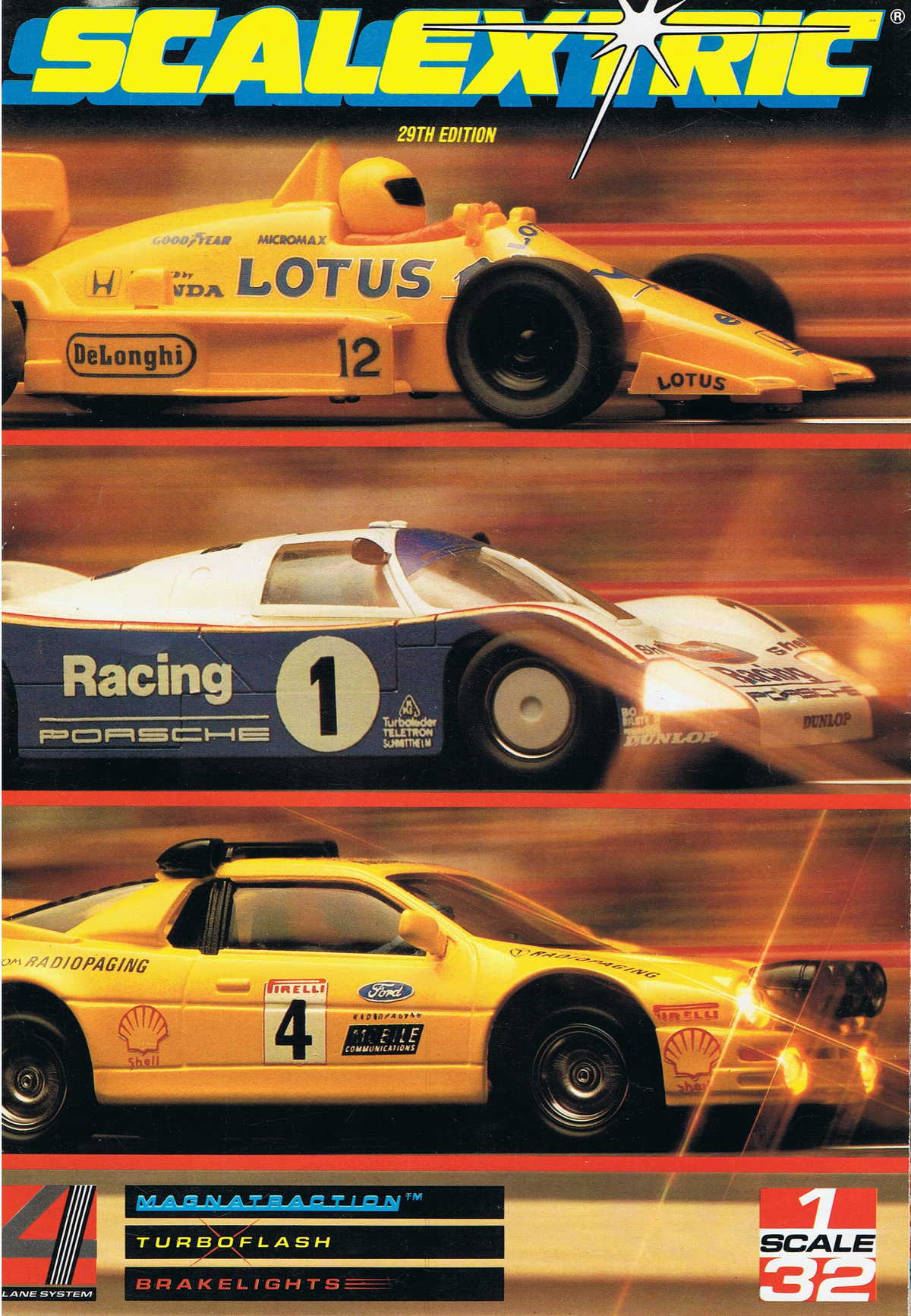 Scalextric Catalogue 1988 Cover