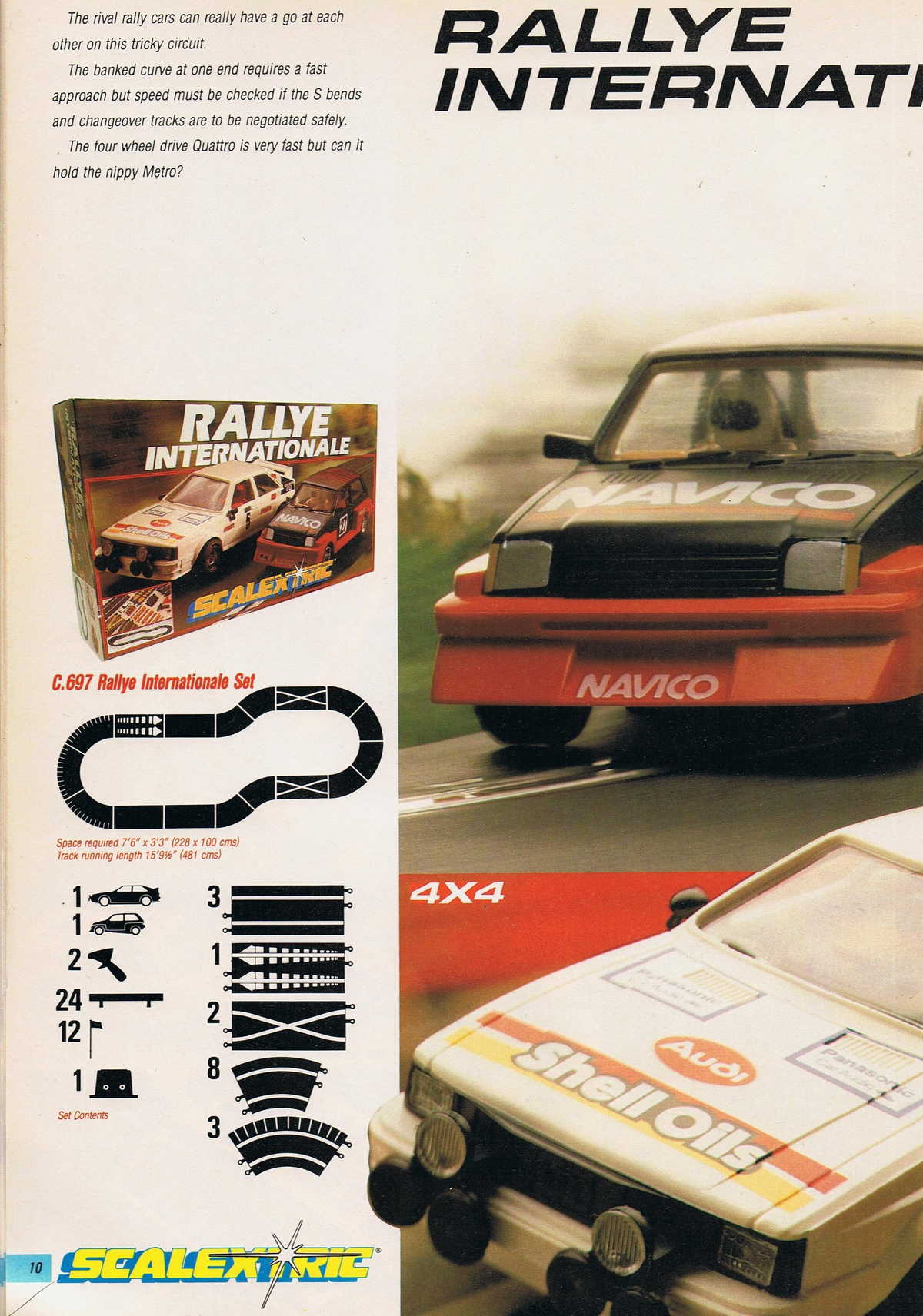 Scalextric Catalogue 1988 page 12