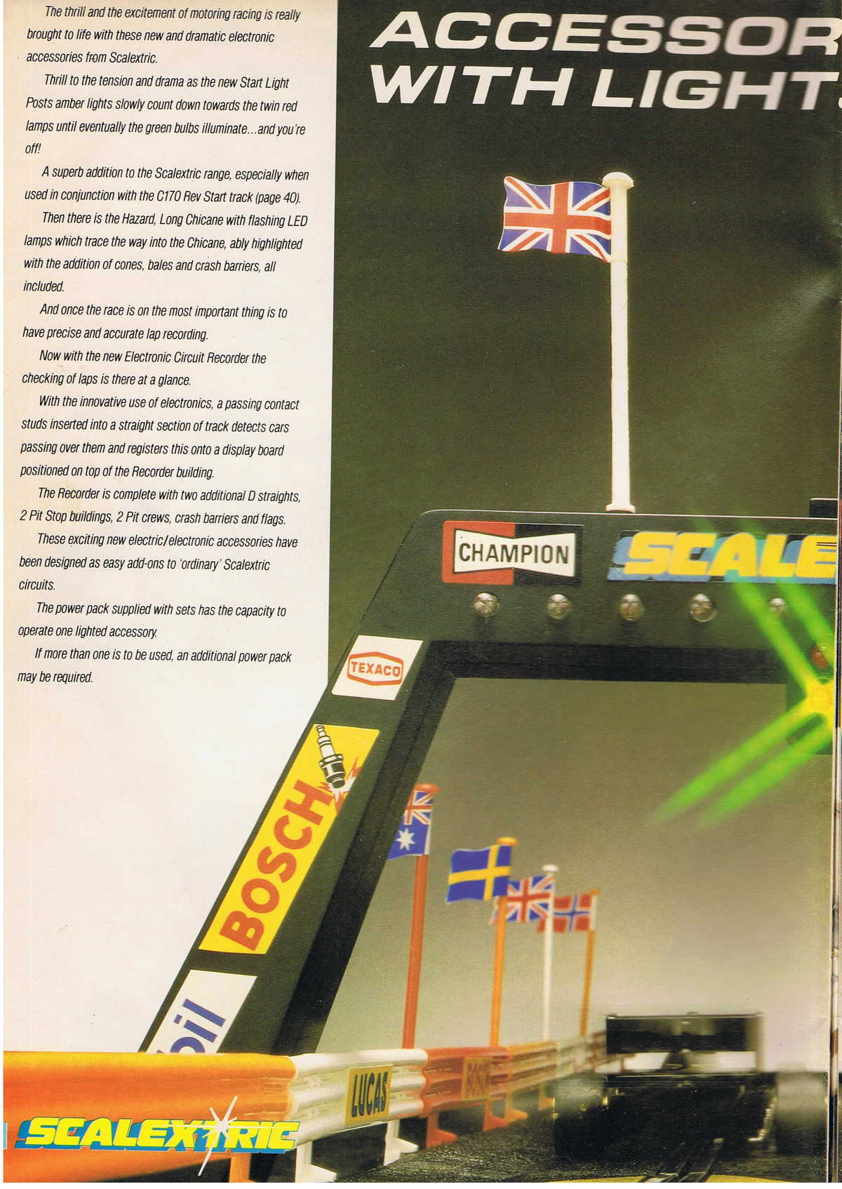 Scalextric Catalogue 1988 page 36