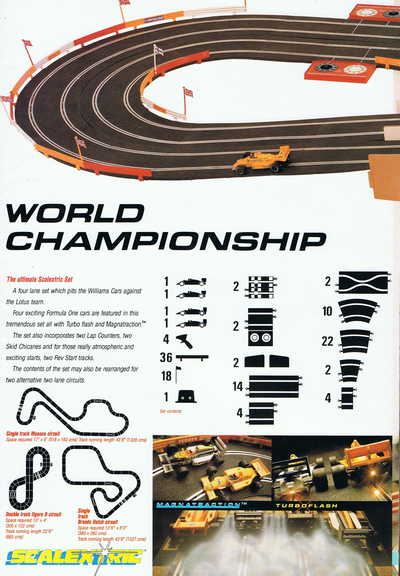 Scalextric Catalogue 1988 page 3