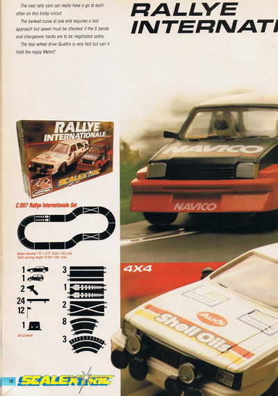 Scalextric Catalogue 1988 page 12