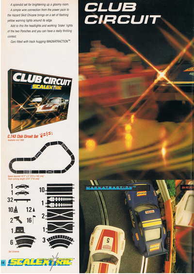 Scalextric Catalogue 1988 page 16