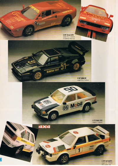 Scalextric Catalogue 1988 page 28