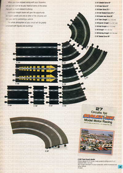 Scalextric Catalogue 1988 page 41