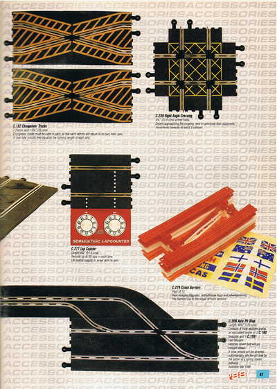 Scalextric Catalogue 1988 page 43