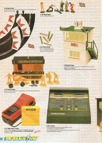 Scalextric Catalogue 1988 page 44