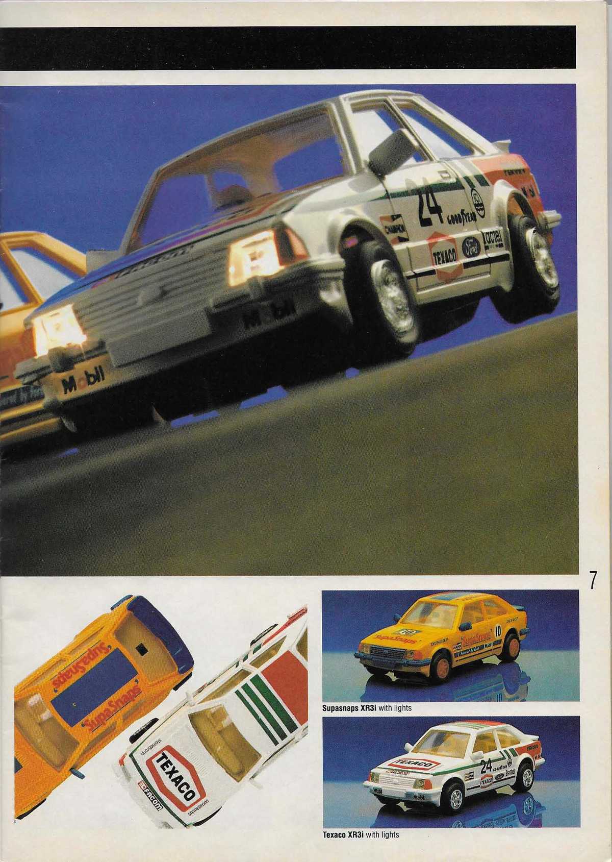 Scalextric Catalogue 1989 page 9