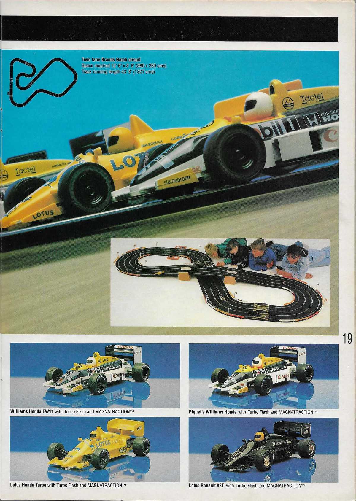 Scalextric Catalogue 1989 page 21