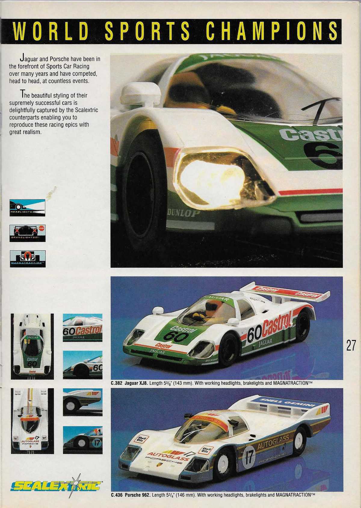 Scalextric Catalogue 1989 page 29