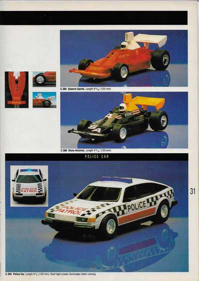 Scalextric Catalogue 1989 page 33