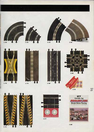 Scalextric Catalogue 1989 page 39