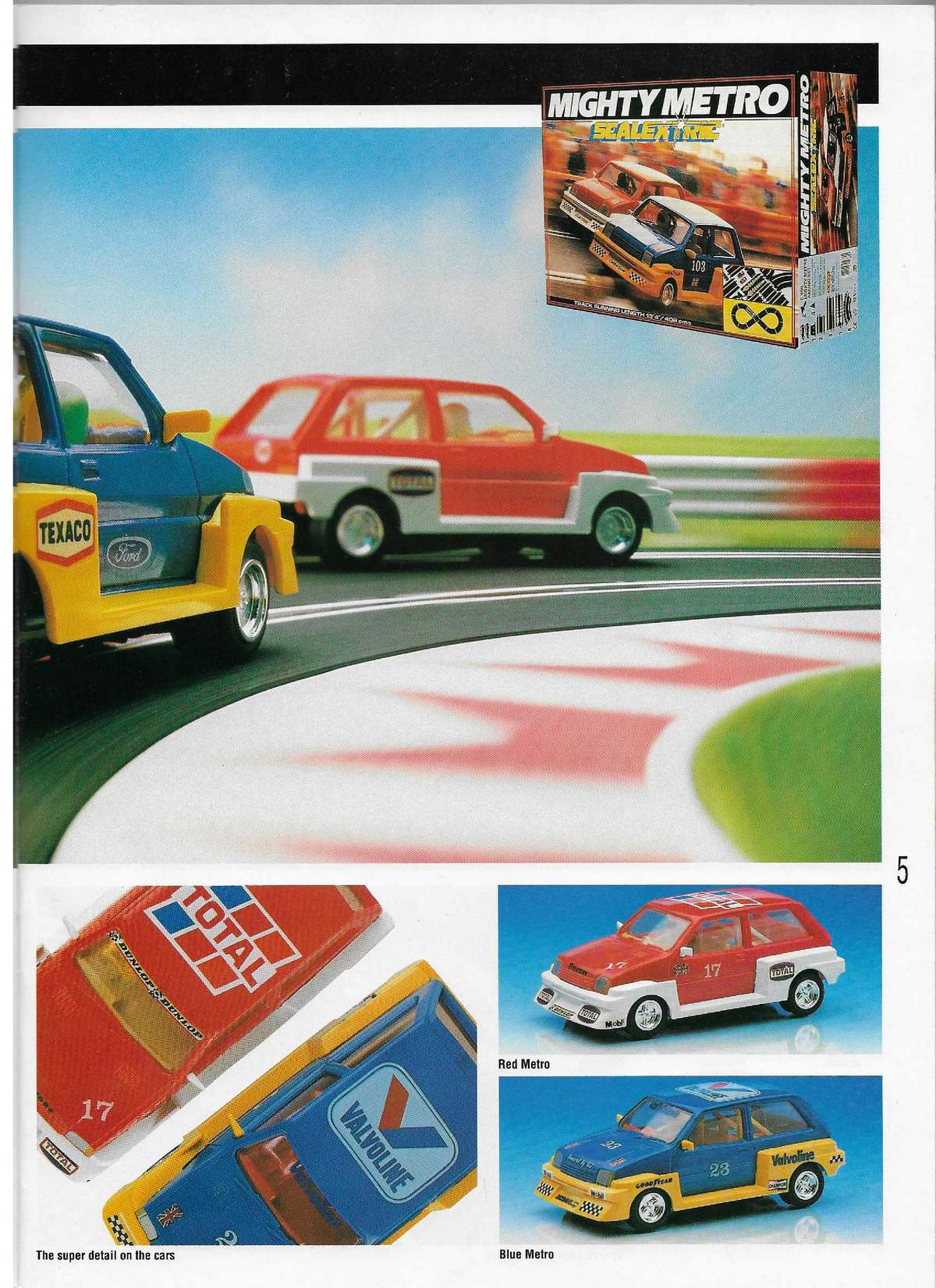 Scalextric Catalogue 1990 page 5
