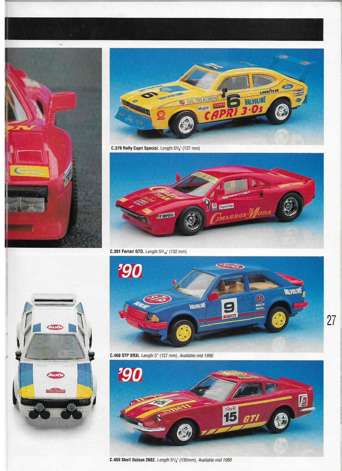 Scalextric Catalogue 1990 page 27