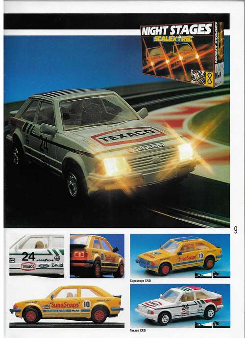 Scalextric Catalogue 1990 page 9