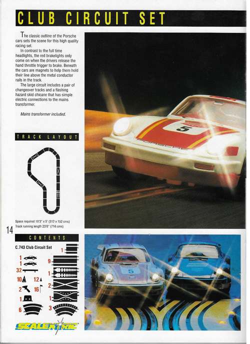Scalextric Catalogue 1990 page 14