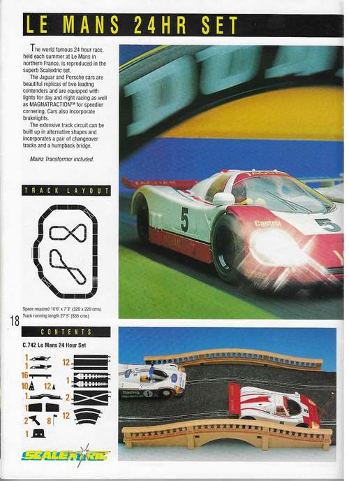 Scalextric Catalogue 1990 page 18