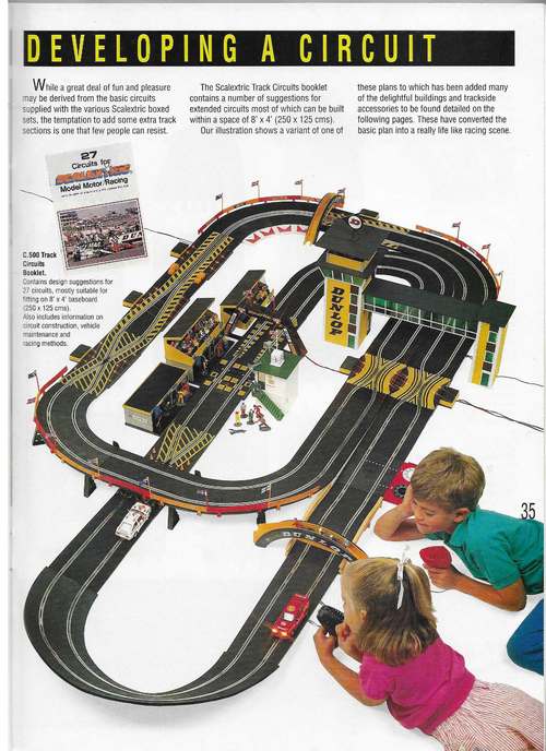 Scalextric Catalogue 1990 page 35