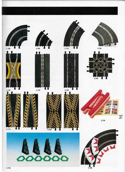 Scalextric Catalogue 1990 page 37