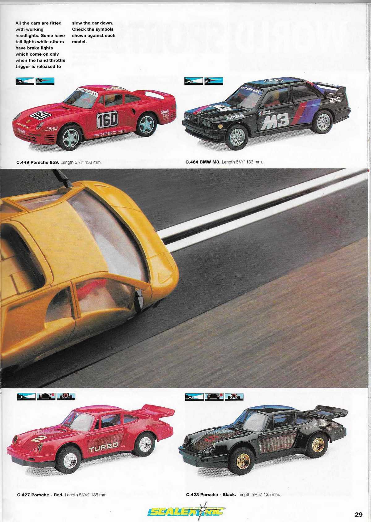 Scalextric Catalogue 1991 page 29