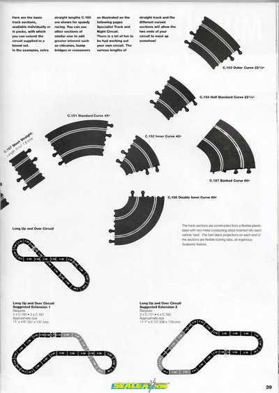 Scalextric Catalogue 1991 page 39