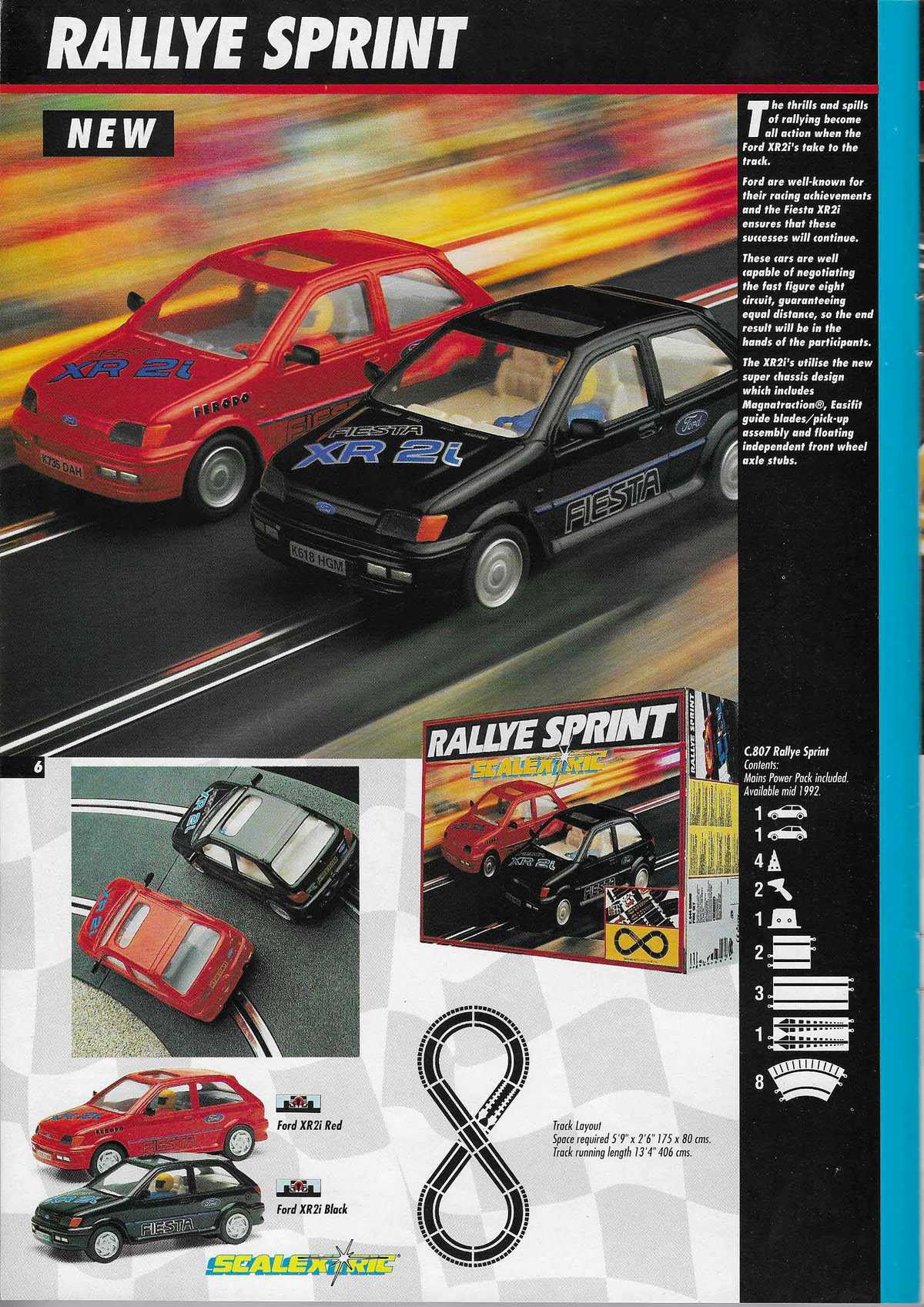 Scalextric Catalogue 1992 page 6
