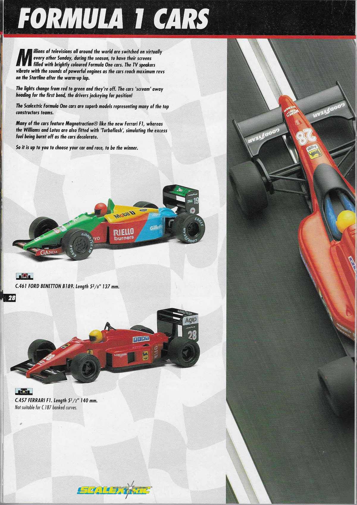 Scalextric Catalogue 1992 page 28