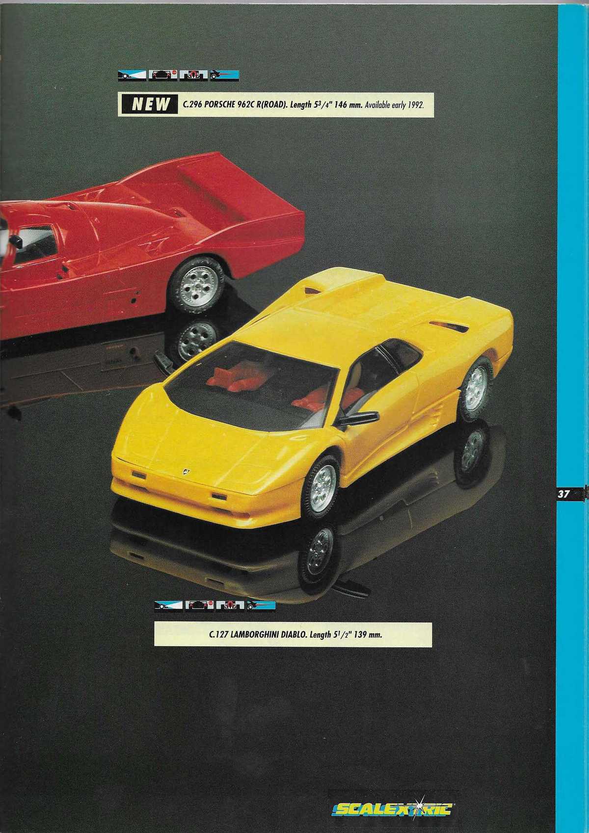 Scalextric Catalogue 1992 page 37