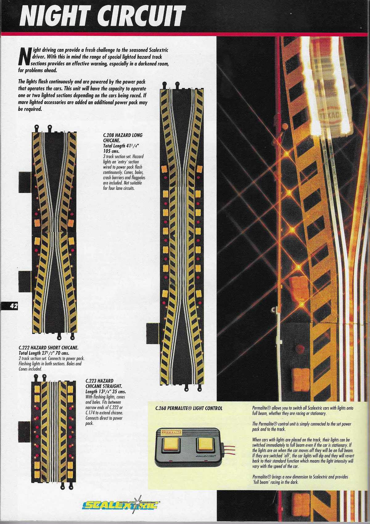 Scalextric Catalogue 1992 page 42