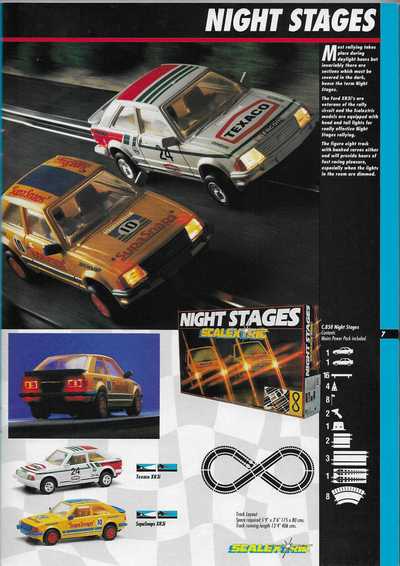 Scalextric Catalogue 1992 page 7