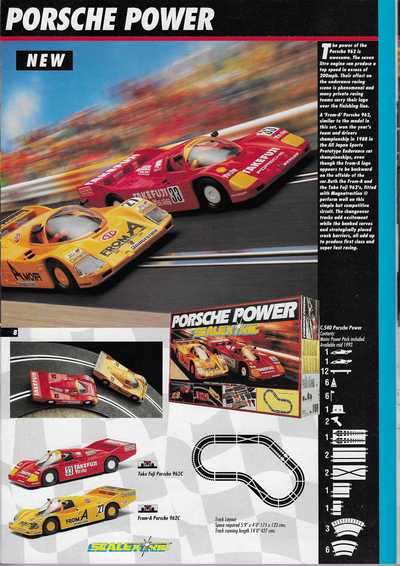 Scalextric Catalogue 1992 page 8