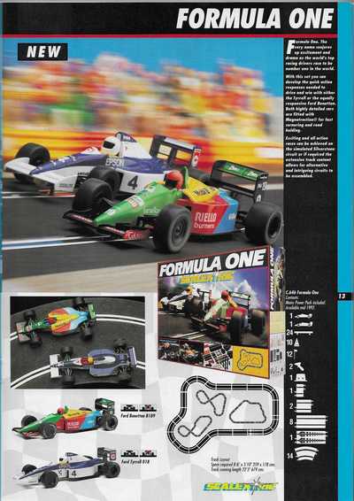 Scalextric Catalogue 1992 page 13