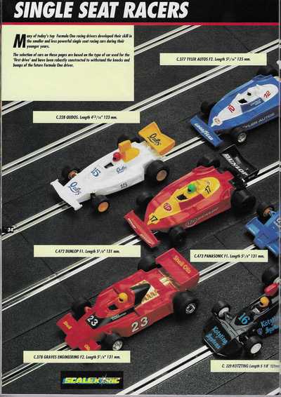 Scalextric Catalogue 1992 page 34