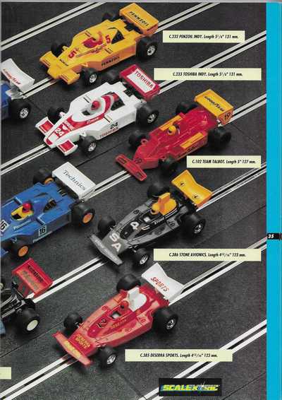 Scalextric Catalogue 1992 page 35