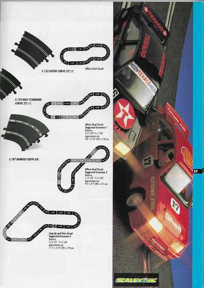 Scalextric Catalogue 1992 page 39