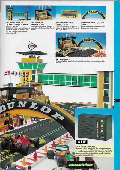 Scalextric Catalogue 1992 page 47