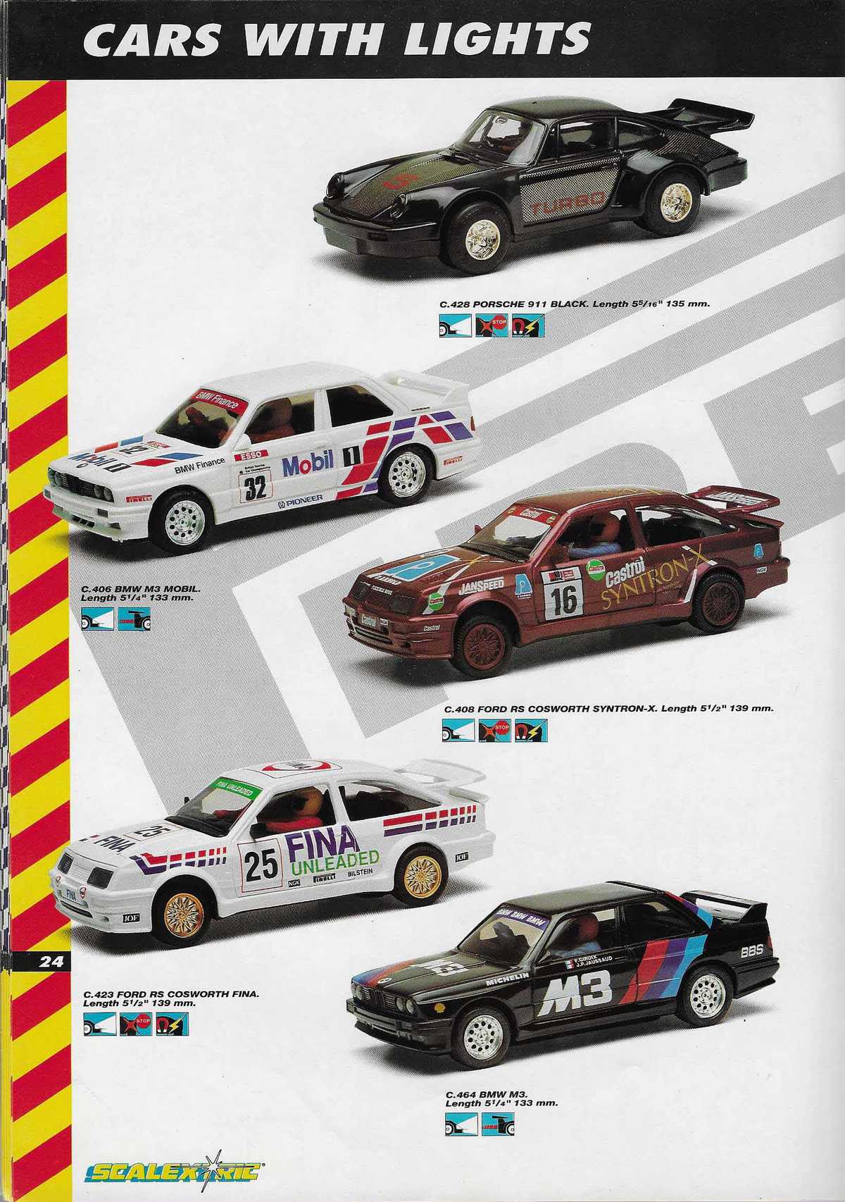 Scalextric Catalogue 1993 page 24