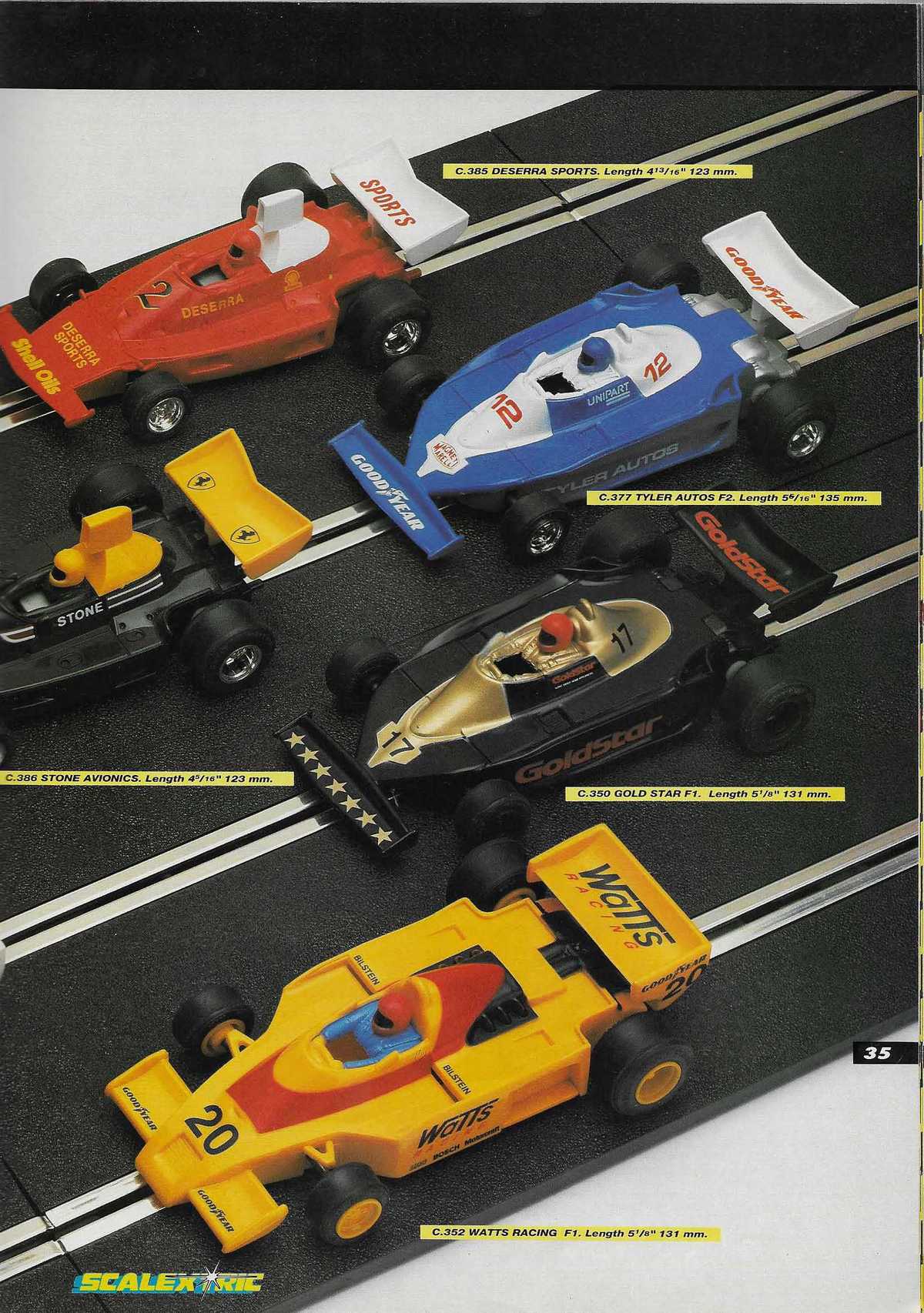 Scalextric Catalogue 1993 page 35