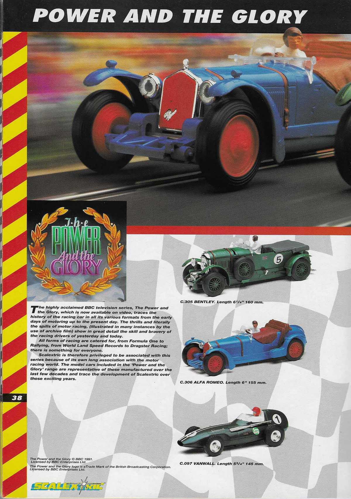 Scalextric Catalogue 1993 page 38