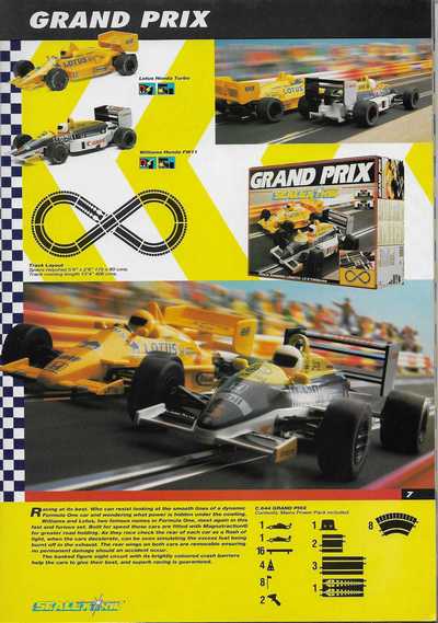 Scalextric Catalogue 1993 page 7