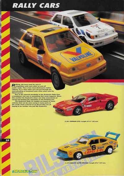 Scalextric Catalogue 1993 page 20