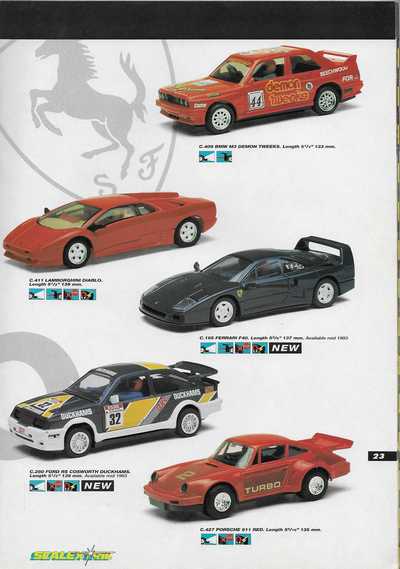 Scalextric Catalogue 1993 page 23