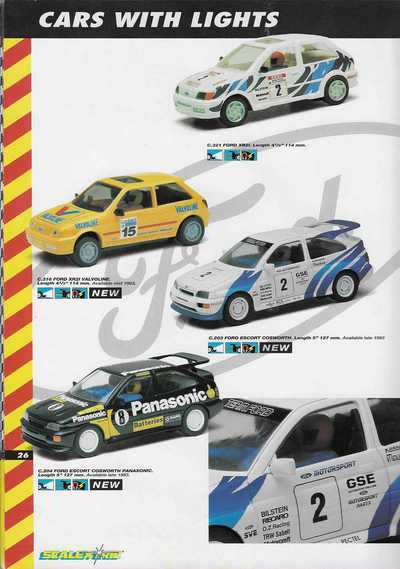 Scalextric Catalogue 1993 page 26
