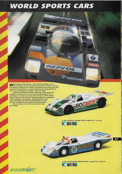 Scalextric Catalogue 1993 page 27