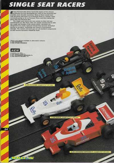 Scalextric Catalogue 1993 page 34