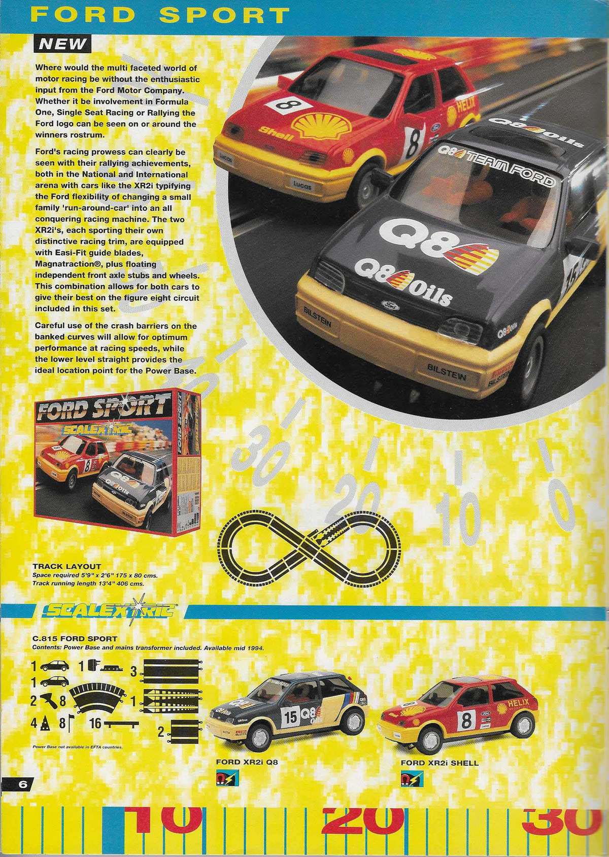 Scalextric Catalogue 1994 page 6