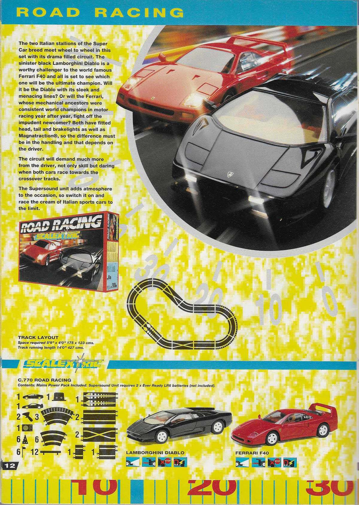 Scalextric Catalogue 1994 page 12