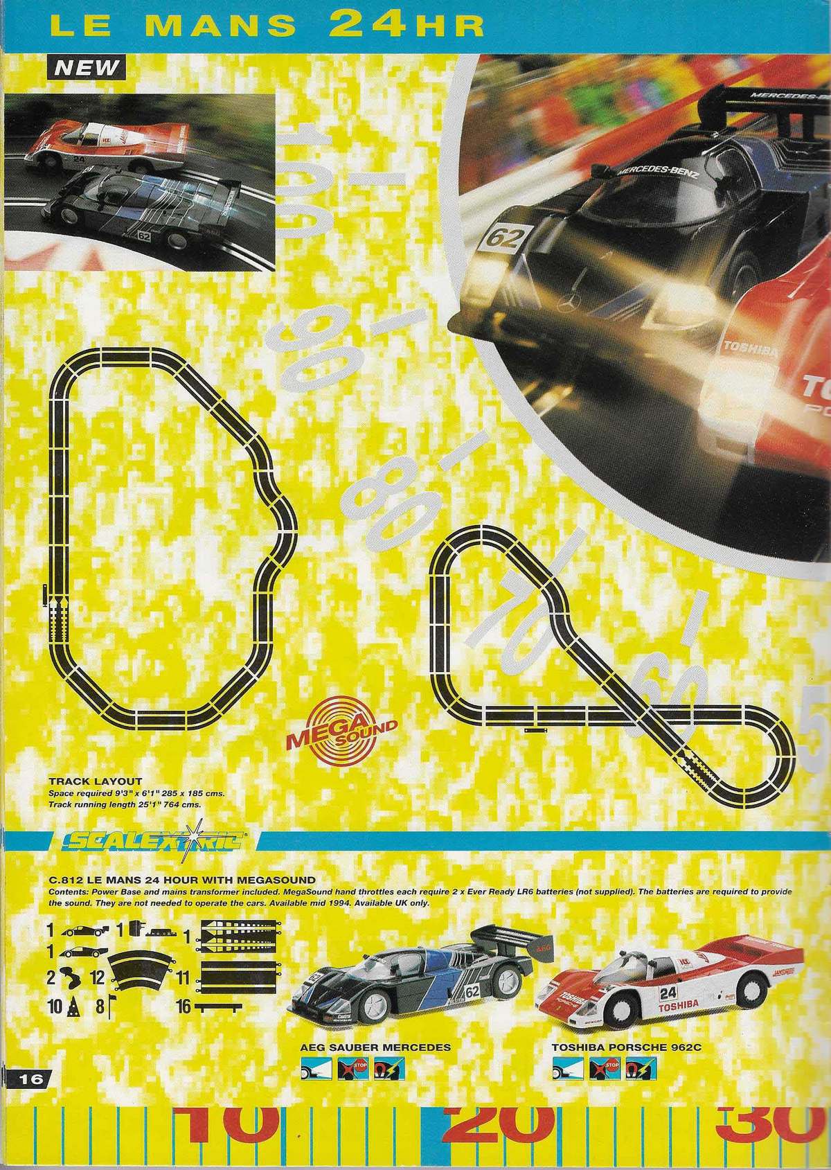 Scalextric Catalogue 1994 page 16