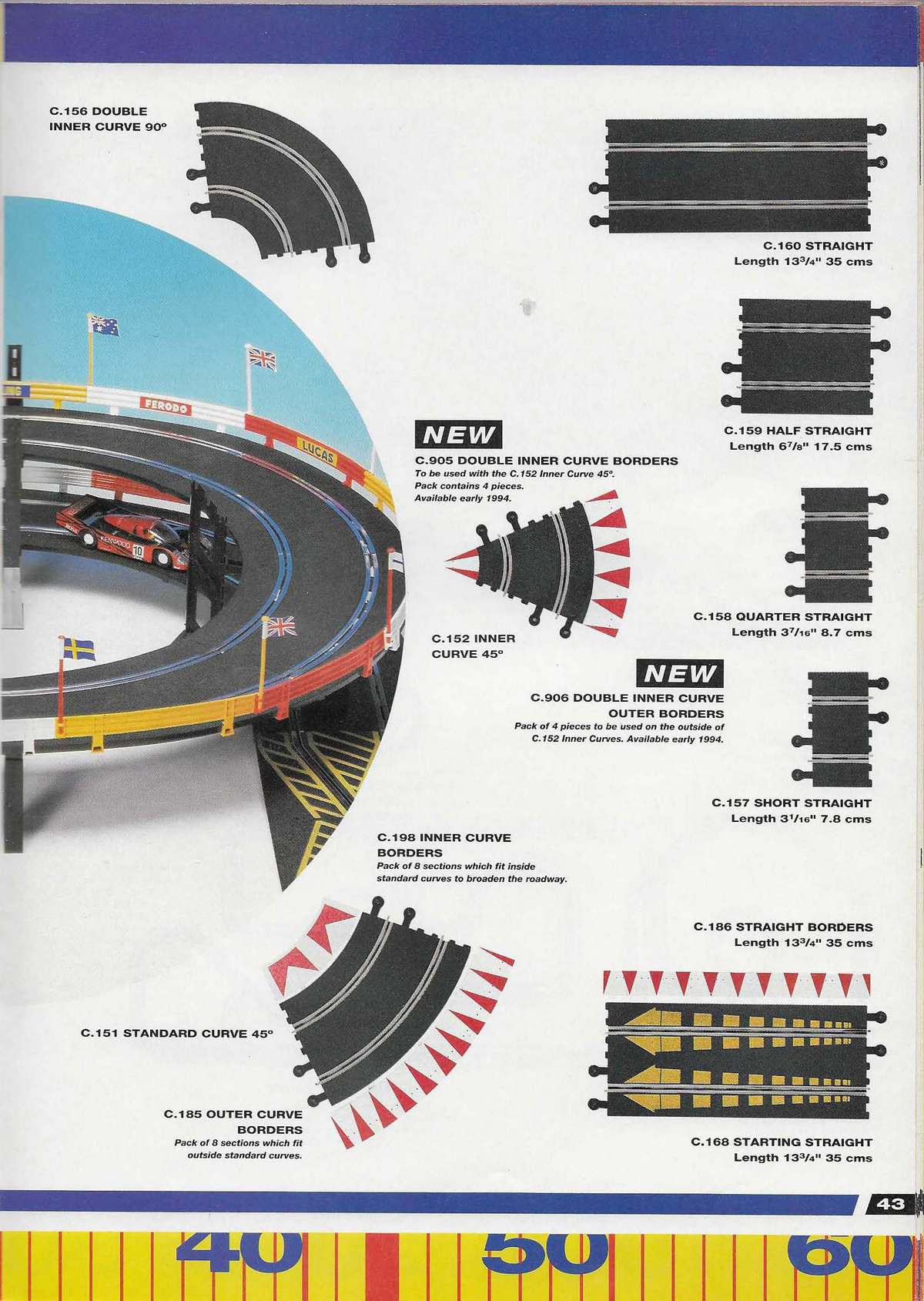Scalextric Catalogue 1994 page 43
