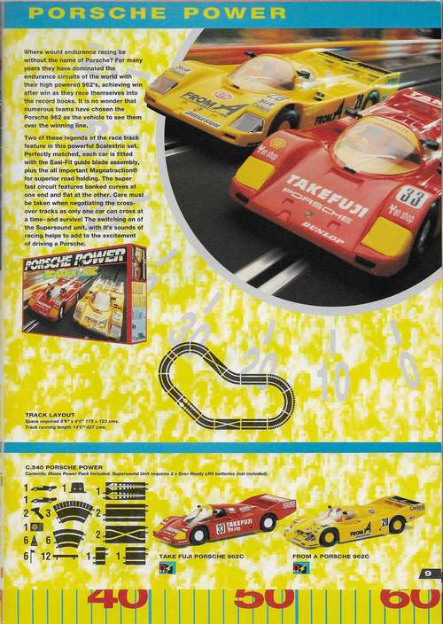 Scalextric Catalogue 1994 page 9