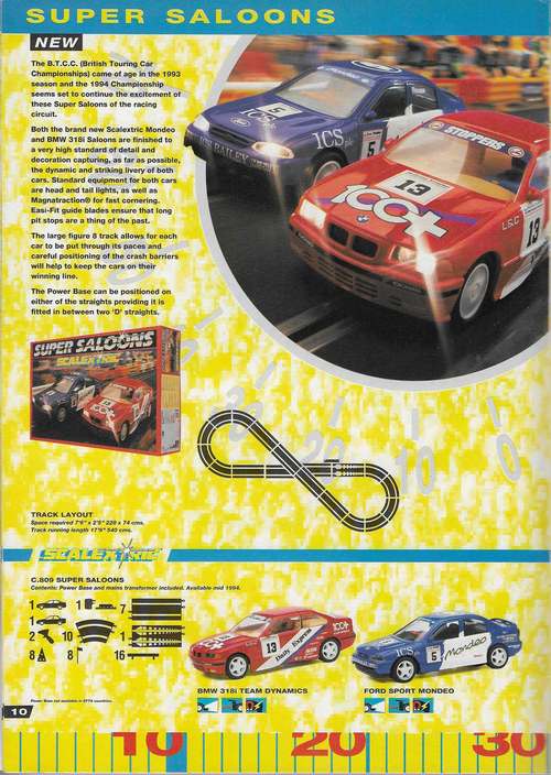 Scalextric Catalogue 1994 page 10
